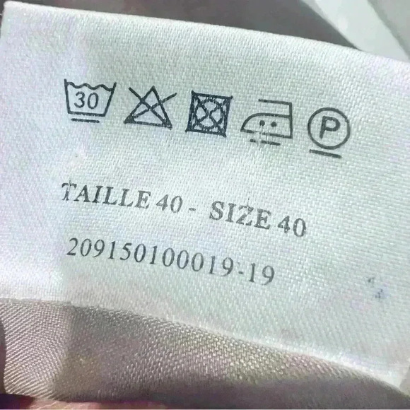 BURTON BY LONDON BEIGE DOUBLE BREAST MID LENGHT TRENCH SIZE 40 - Picture 16 of 16